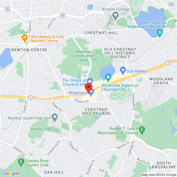 map of the area